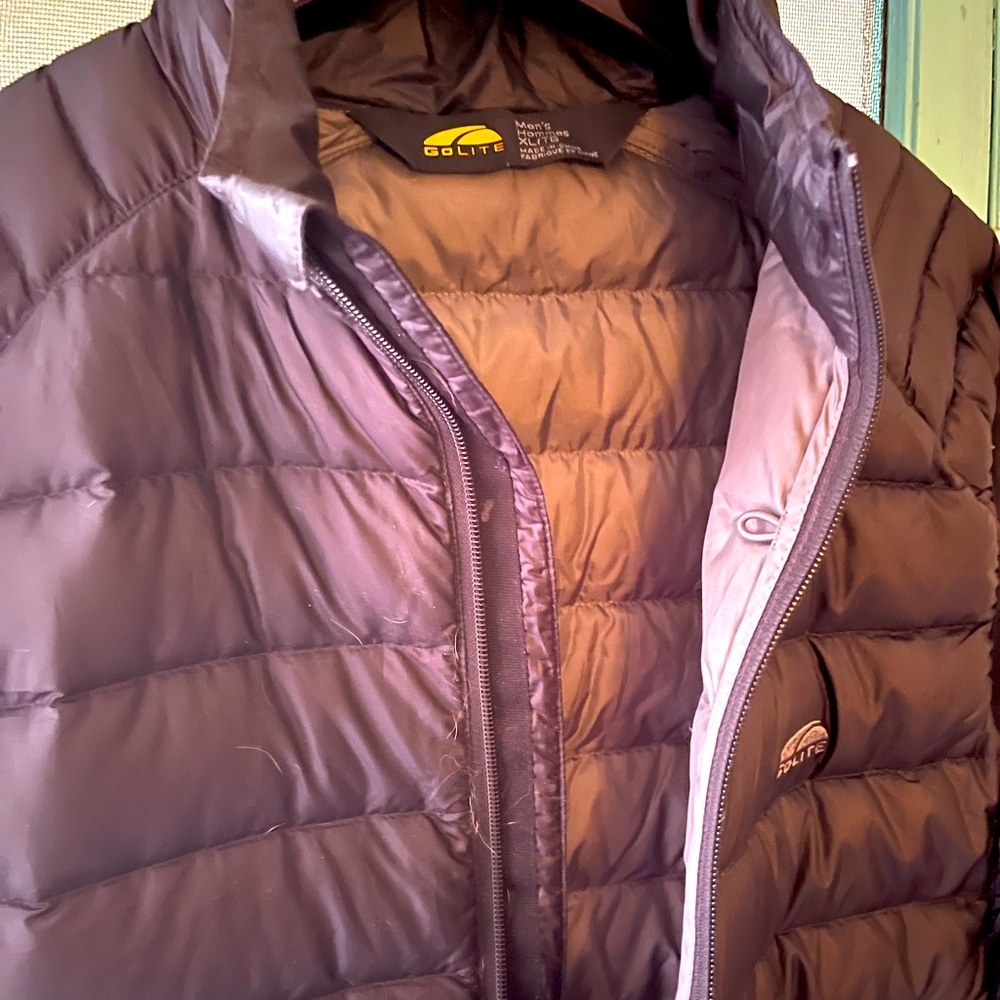 Men’s GoLite Light Puffer Vest NWOT.  In perfect condition.  Never worn.